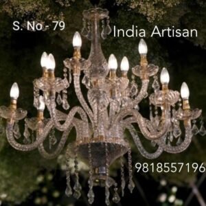 Crystal & Glass Chandelier
