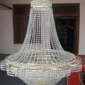 Crystal & Glass Chandelier