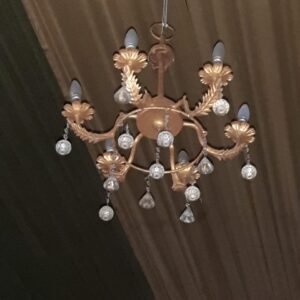 Iron chandeliers