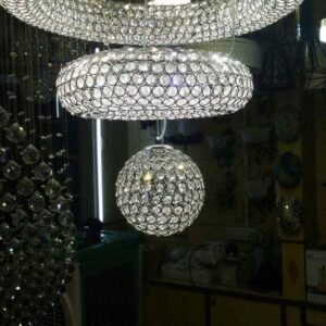 Crystal & Glass Chandelier