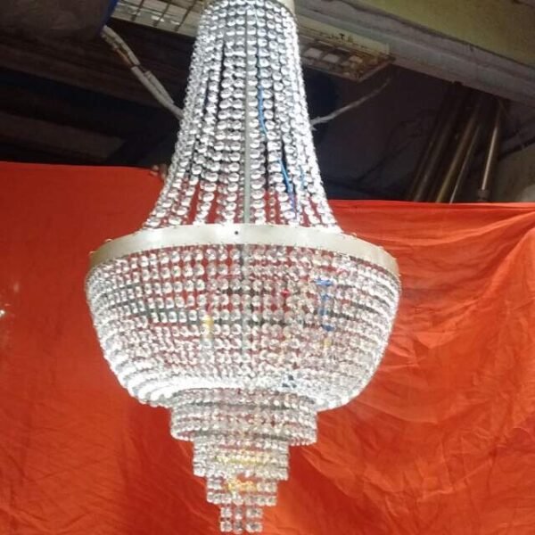 Crystal & Glass Chandelier