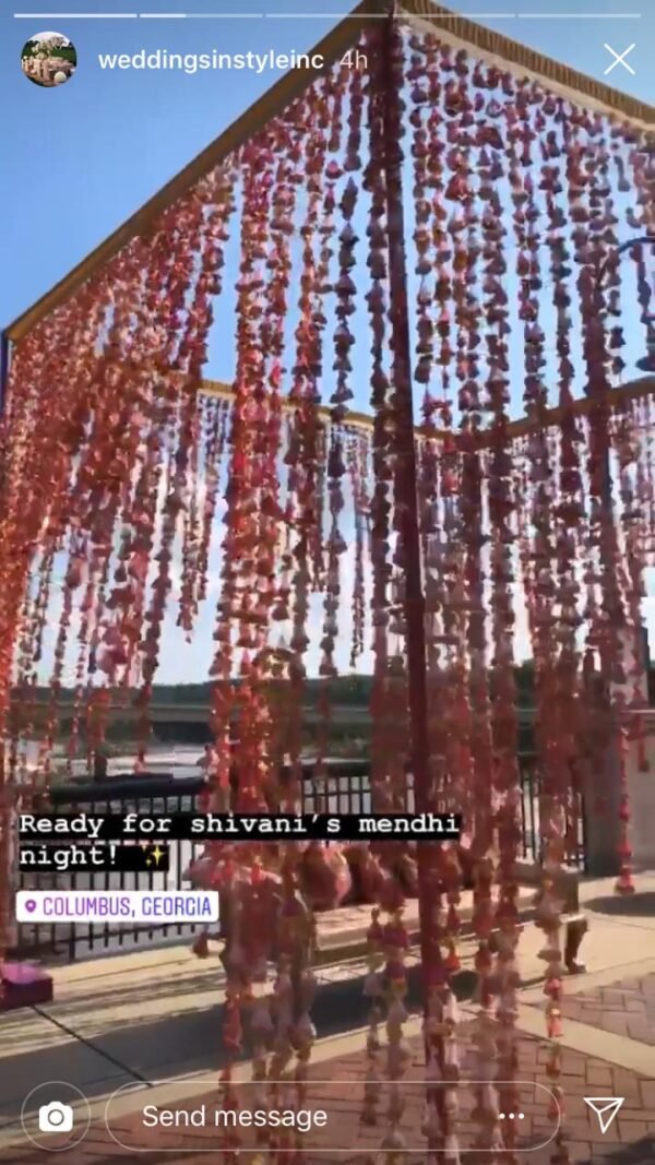Garlands Hanging