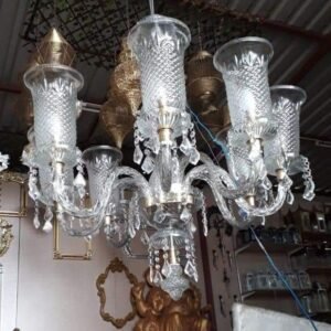 Crystal & Glass Chandelier