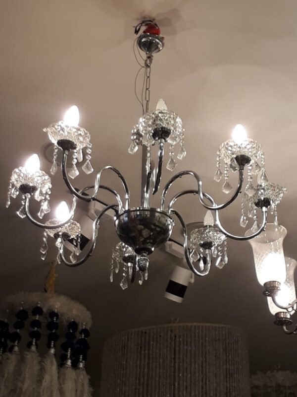 Crystal & Glass Chandelier