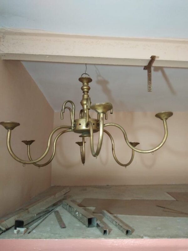 Iron chandeliers
