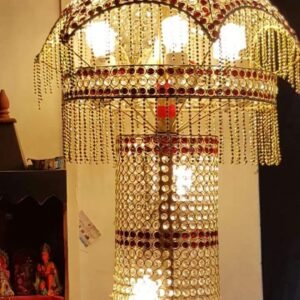 Crystal & Glass Chandelier