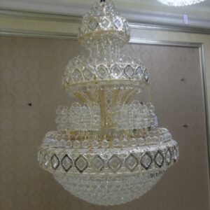 Crystal & Glass Chandelier