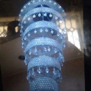 Crystal & Glass Chandelier