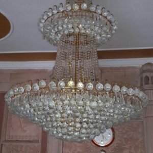 Crystal & Glass Chandelier