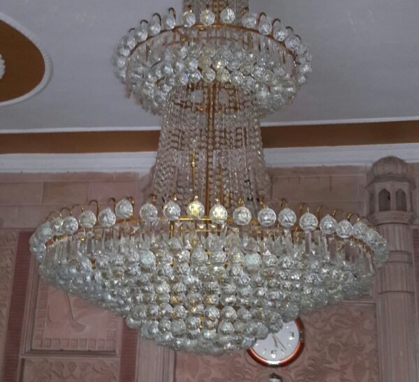Crystal & Glass Chandelier