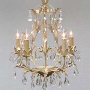 Iron chandeliers