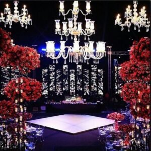 Crystal & Glass Chandelier