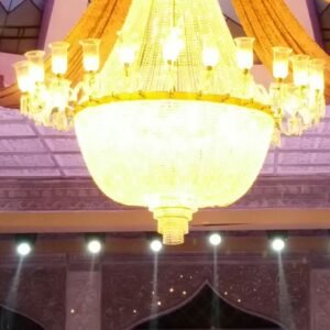 Crystal & Glass Chandelier