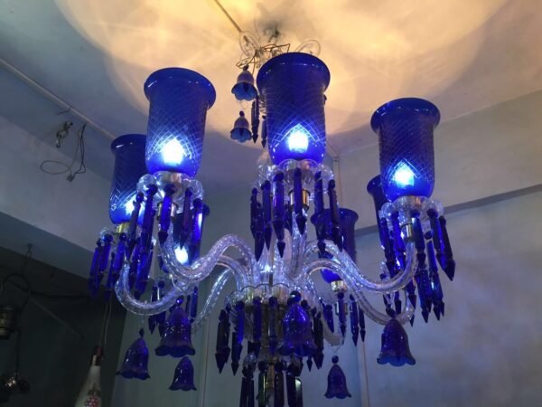 Crystal & Glass Chandelier