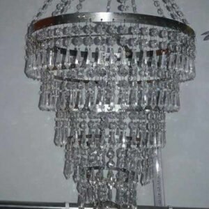 Crystal & Glass Chandelier
