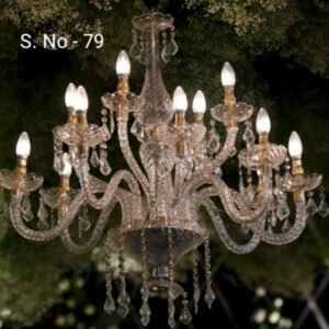 Crystal & Glass Chandelier