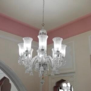 Crystal & Glass Chandelier