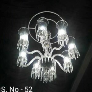 Crystal & Glass Chandelier