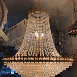 Crystal & Glass Chandelier