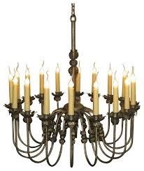 Iron chandeliers