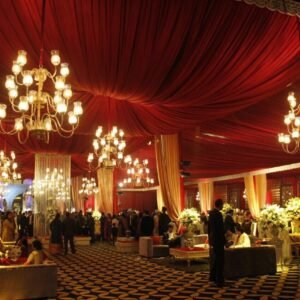 Crystal & Glass Chandelier