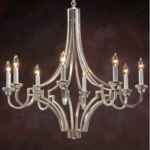 Iron chandeliers