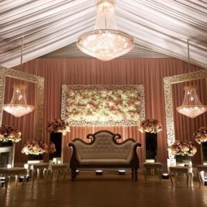 Crystal & Glass Chandelier