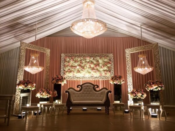 Crystal & Glass Chandelier