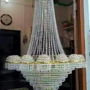 Crystal & Glass Chandelier