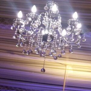 Crystal & Glass Chandelier